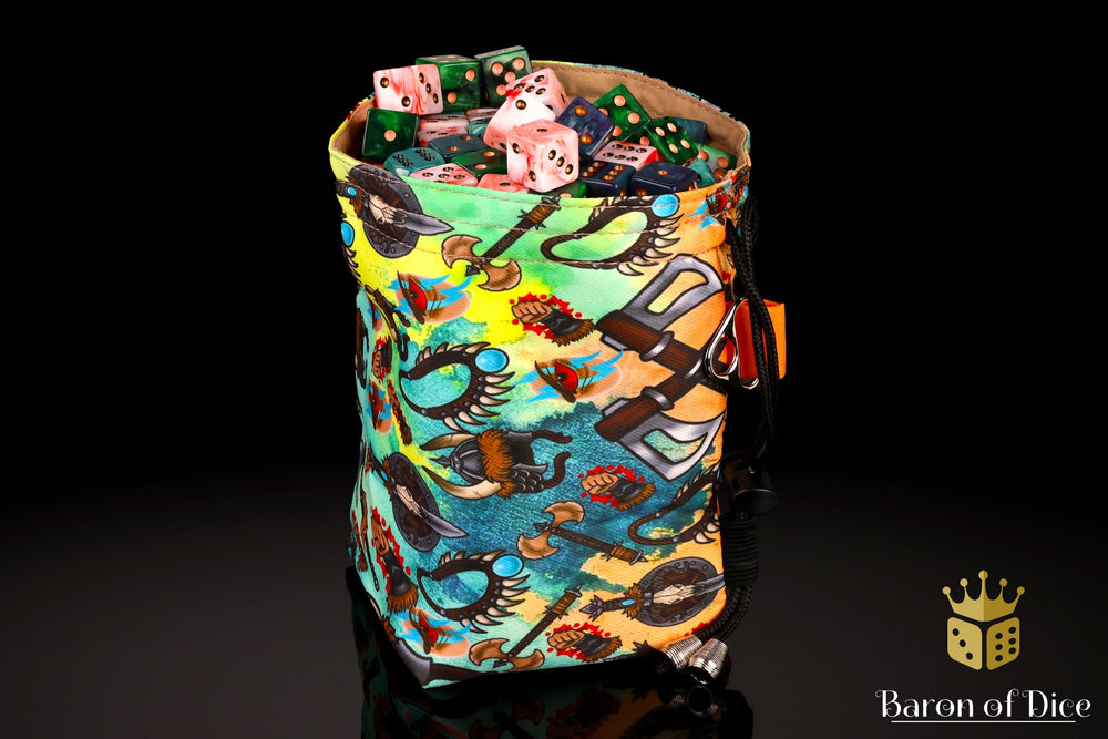 Barbarian | Luxury RPG Dice Bag | Large (ONLINE ORDER ONLY)