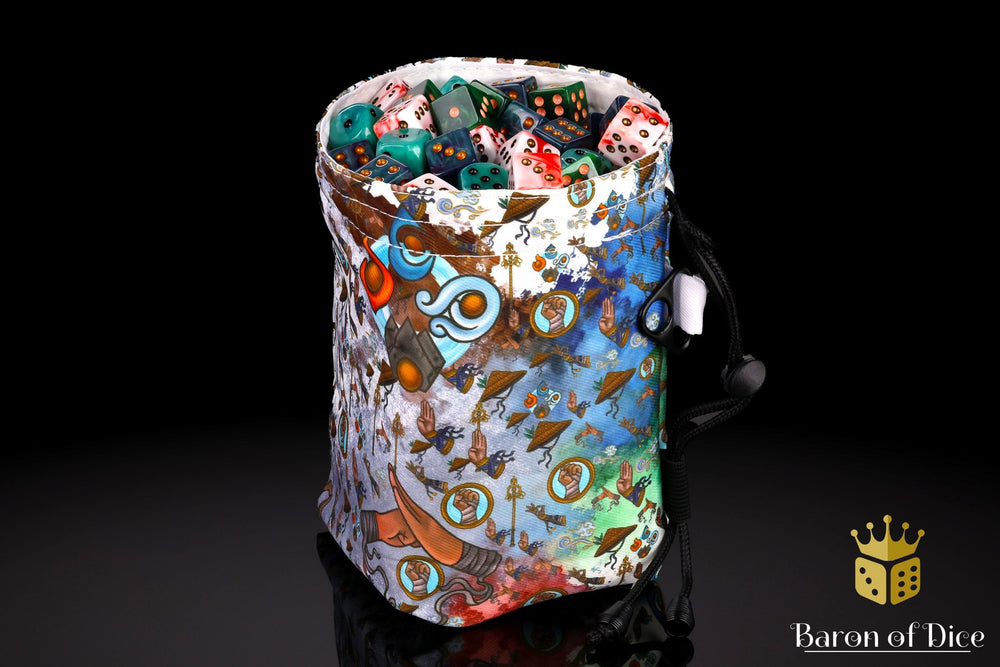 Monk | Luxury RPG Dice Bag | Large (ONLINE ORDER ONLY)