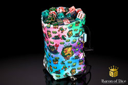 Cucumber Turtle | Luxury RPG Dice Bag | Large (ONLINE ORDER ONLY)
