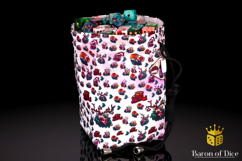 Woodland Beast | Spring | Luxury RPG Dice Bag | Large (ONLINE ORDER ONLY)