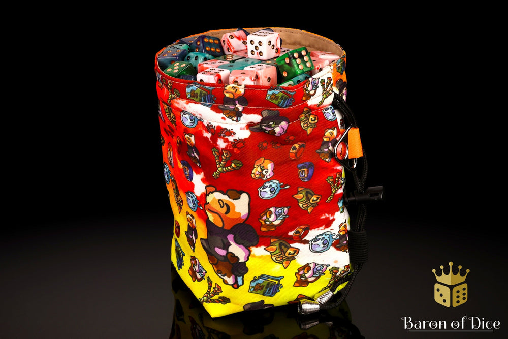 Cerebus | Luxury RPG Dice Bag | Large (ONLINE ORDER ONLY)