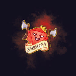 Barbarian Class Pin (ONLINE ORDER ONLY)
