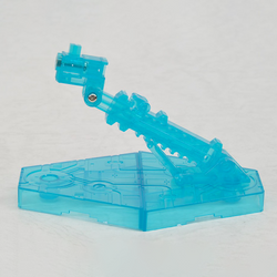 Bandai Spirits: 1/144 Blue (Clear) Action Base 2 Display Stand (ONLINE ORDER ONLY)