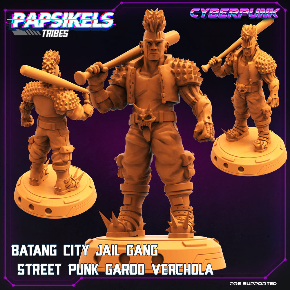 3D Printed Papsikels Batang City Jail Gang Street Punk Gardo Verchola 28mm 32mm (Online Only)