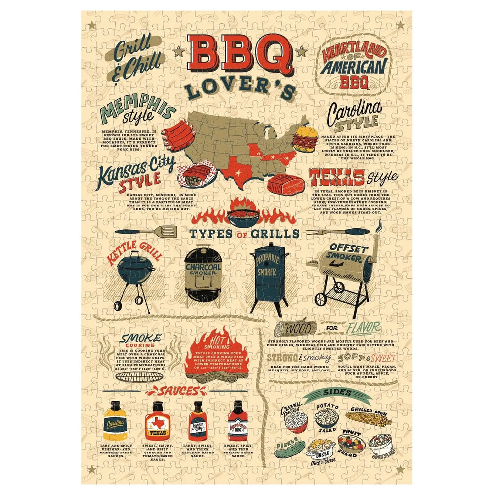 BBQ Lover's 500 Piece Jigsaw Puzzle Ridley (ONLINE ORDER ONLY)