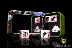 Murderous - Bloody Football Dice (Set of 7) (ONLINE ORDER ONLY)
