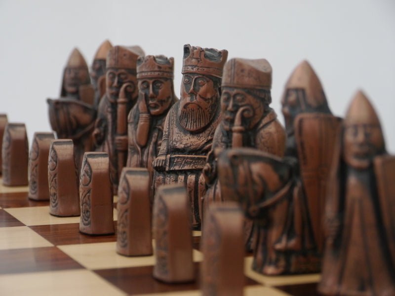 Chess Pieces - Metal Isle of Lewis - 3.5" (ONLINE ORDER ONLY)
