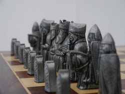 Chess Pieces - Metal Isle of Lewis - 3.5" (ONLINE ORDER ONLY)