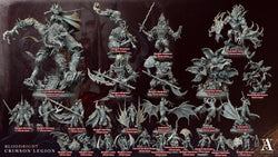 3D Printed Archvillain Games Lord Vladis - The Eternal Bloodright - Crimson Legion 28 32mm D&D (Online Only)