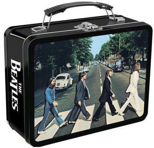 BEATLES ABBEY ROAD EMBOSSED LARGE TIN TOTE - BEATLES ABBEY ROAD EMBOSSED LARGE TIN TOTE [] (Online Order Only) (ONLINE ORDER ONLY)