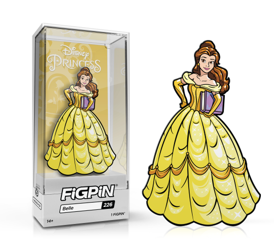 FiGPiN: Disney Princess - Belle #226 (ONLINE ORDER ONLY)