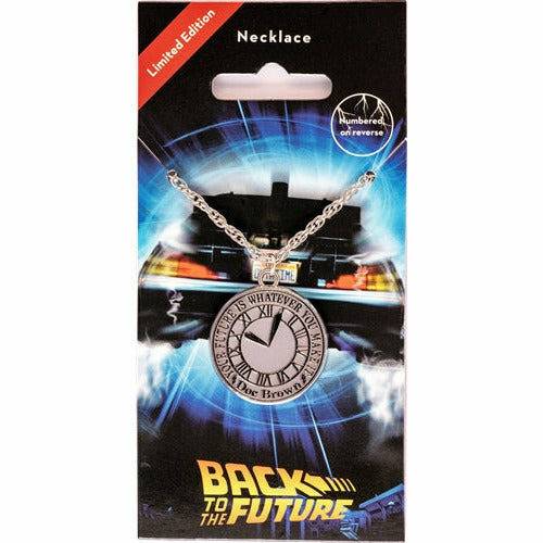 Back to the Future 10:04 Limited Edition Pendant Necklace (ONLINE ORDER ONLY)