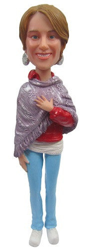 Casual Female Bobblehead # 34 (ONLINE ORDER ONLY)