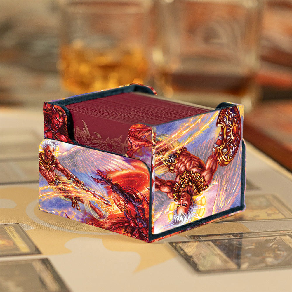 100+ XL Deck Box | Ron Spencer Series | Divine Rupture (ONLINE ORDER ONLY)