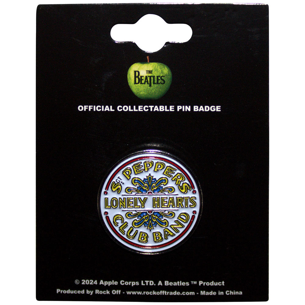 The Beatles Sgt. Pepper's Lonely Hearts Club Band Drum Enamel Pin (ONLINE ORDER ONLY)