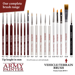 Army Painter Tools: Wargamer Brush - Vehicle & Scenery