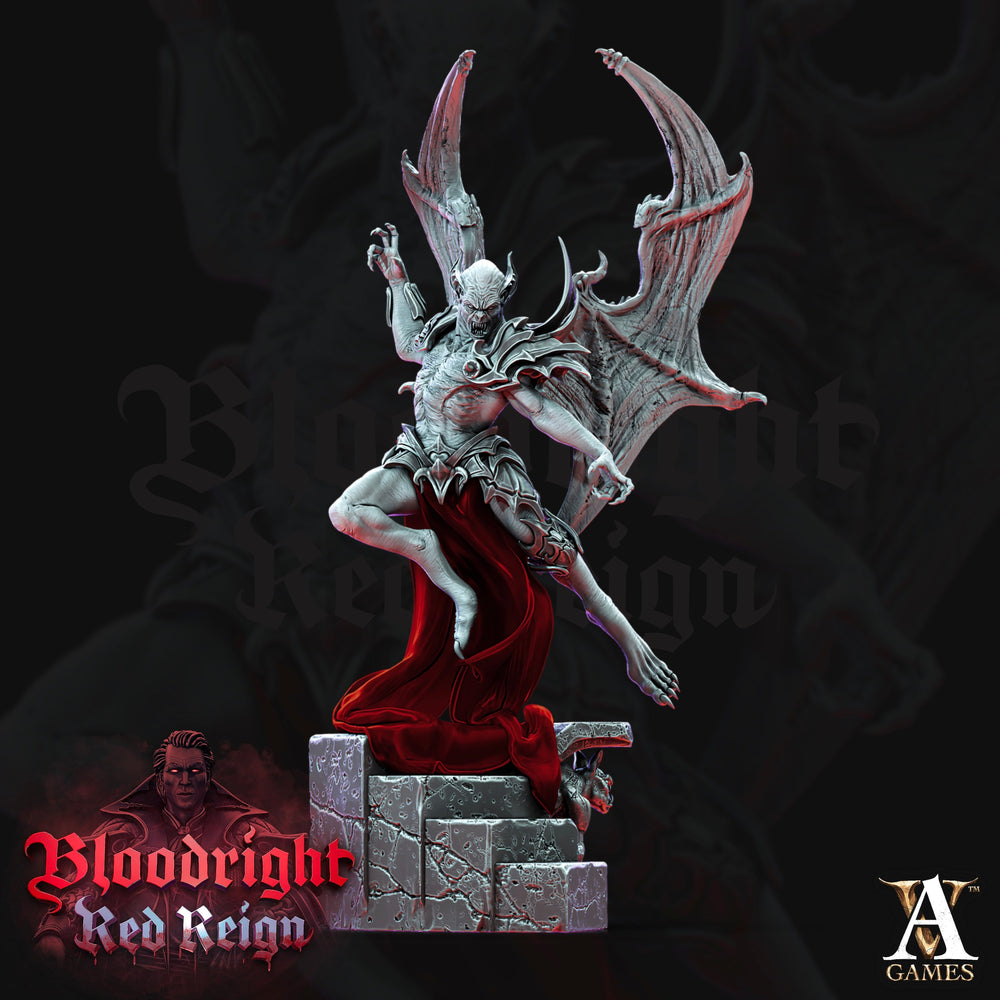 3D Printed Archvillain Games Bloodright Red Reign - Vampire Elders 28mm 32mm D&D (Online Only)