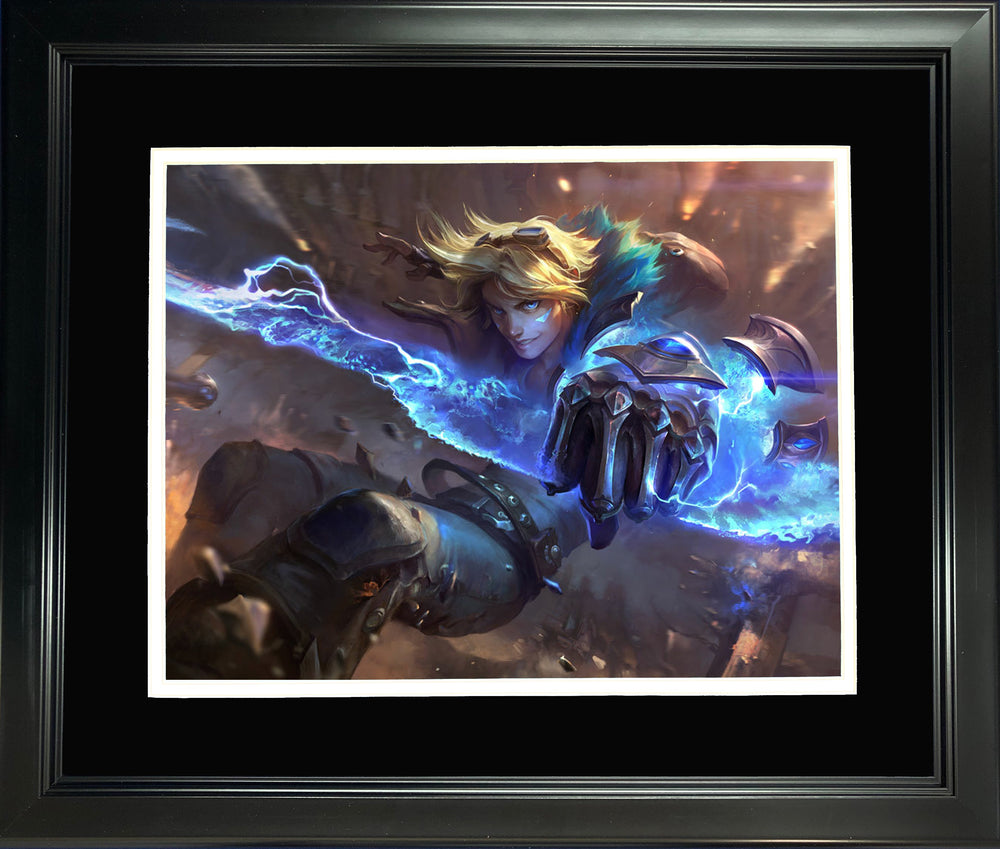 Framed Ezreal 11"x14" Video Game Photo (ONLINE ORDER ONLY)