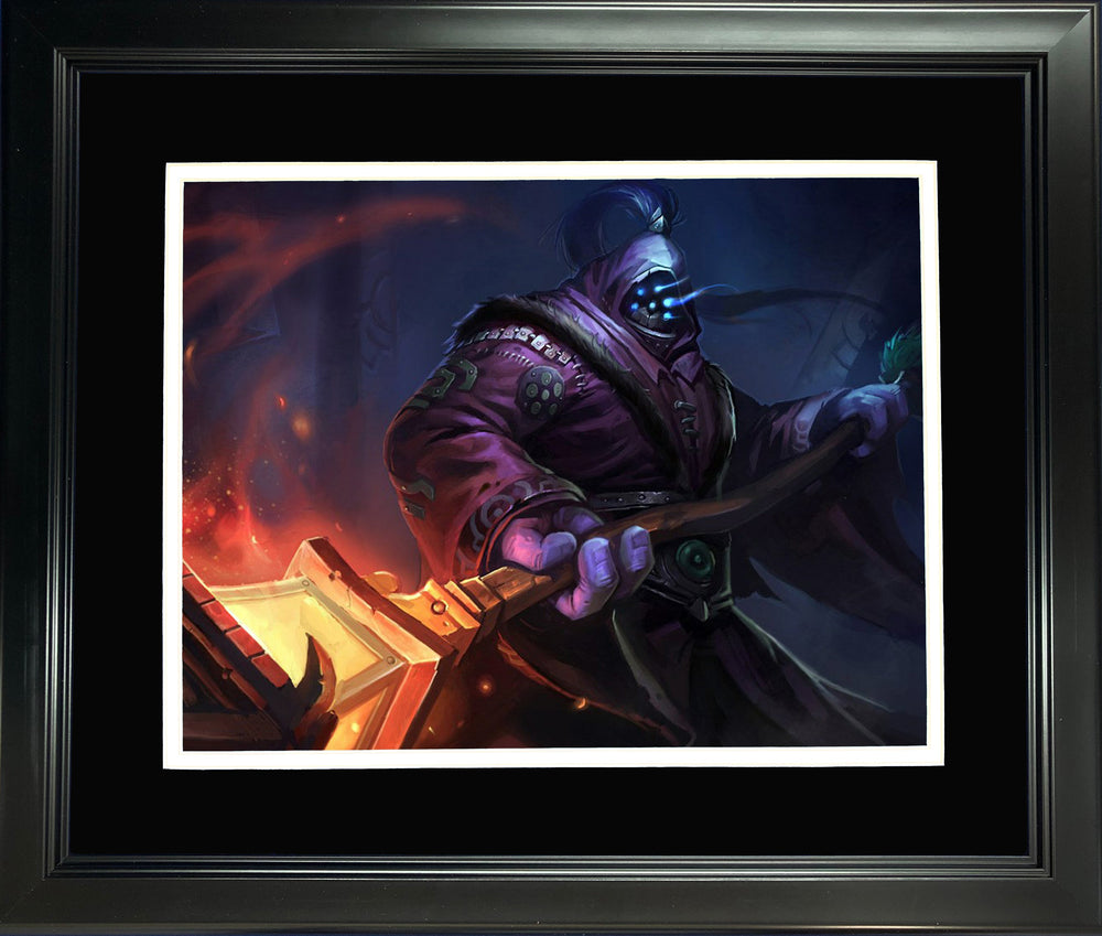 Framed League of Legends Jax 11"x14" Video Game Photo (ONLINE ORDER ONLY)