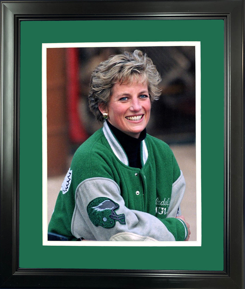 Framed Philadelphia Eagles Princess Diana 11"x14" Photo (ONLINE ORDER ONLY)