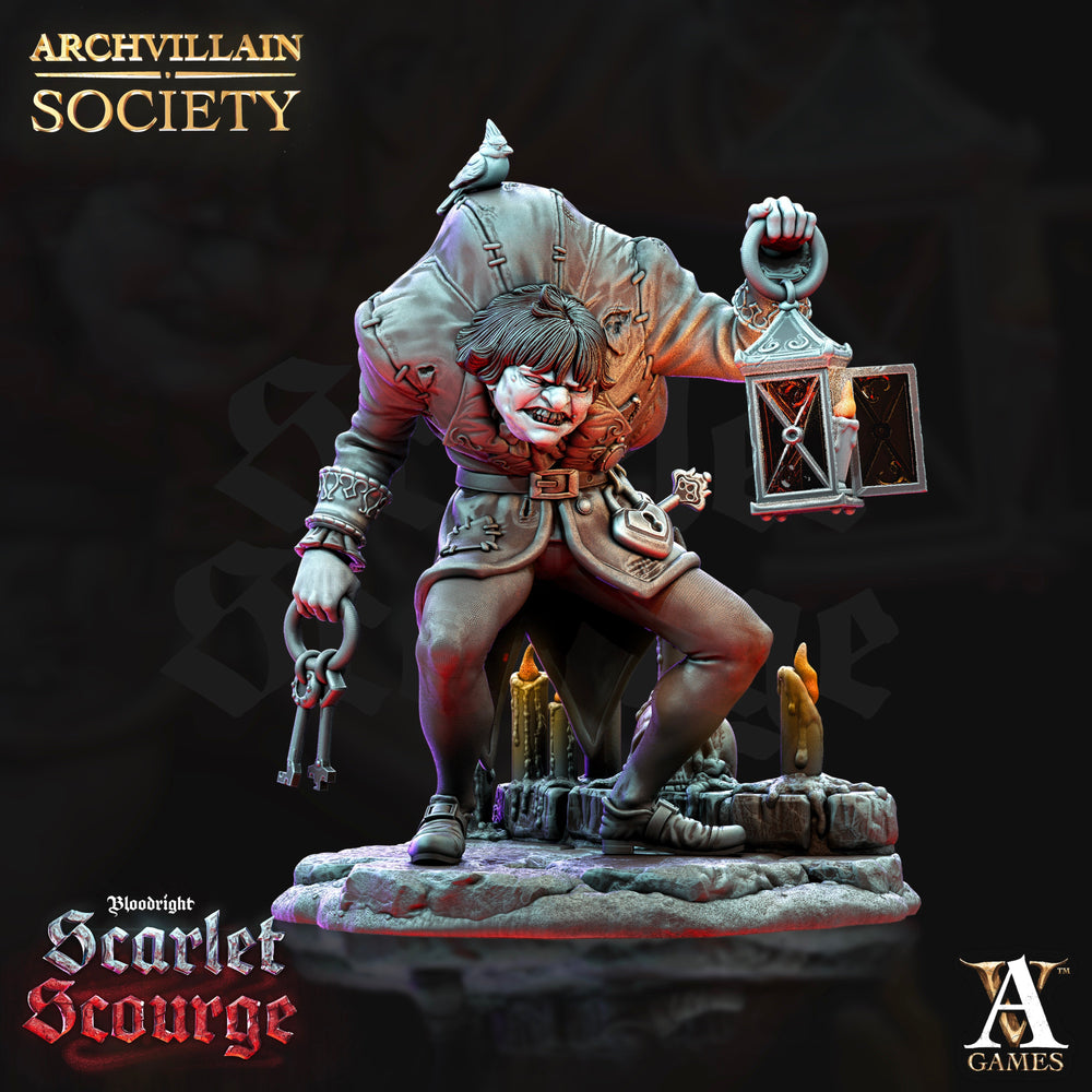 3D Printed Archvillain Games Archvillain Society Vol XVI Boris Hangar - Deformed Butler 28mm 32mm D&D (Online Only)