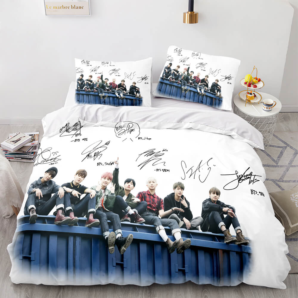 BTS Butter Cosplay Bedding Set Full Quilt Cover Without Filler (Online Order Only)