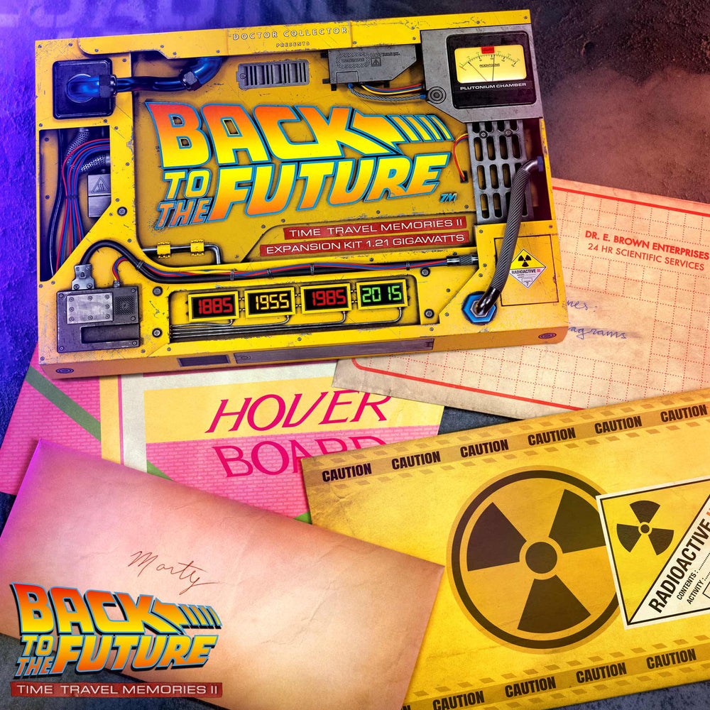 Back to the Future Time Travel Memories II Expansion Kit — "1.21 Gigawatts" Edition prop replicas (BacktotheFuture.com / DoctorCollector.com exclusive!) (ONLINE ORDER ONLY)