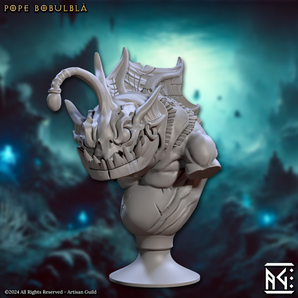 3D Printed Artisan Guild Mirmidons of the Death-Tide Busts Set 28mm 32mm (Online Only)