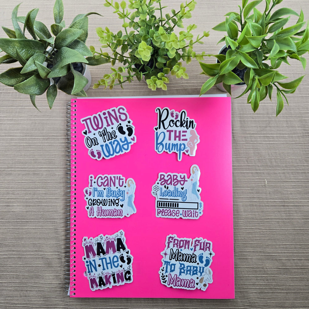 Funny Pregnancy Stickers (ONLINE ORDER ONLY)
