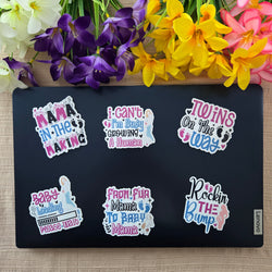 Funny Pregnancy Stickers (ONLINE ORDER ONLY)
