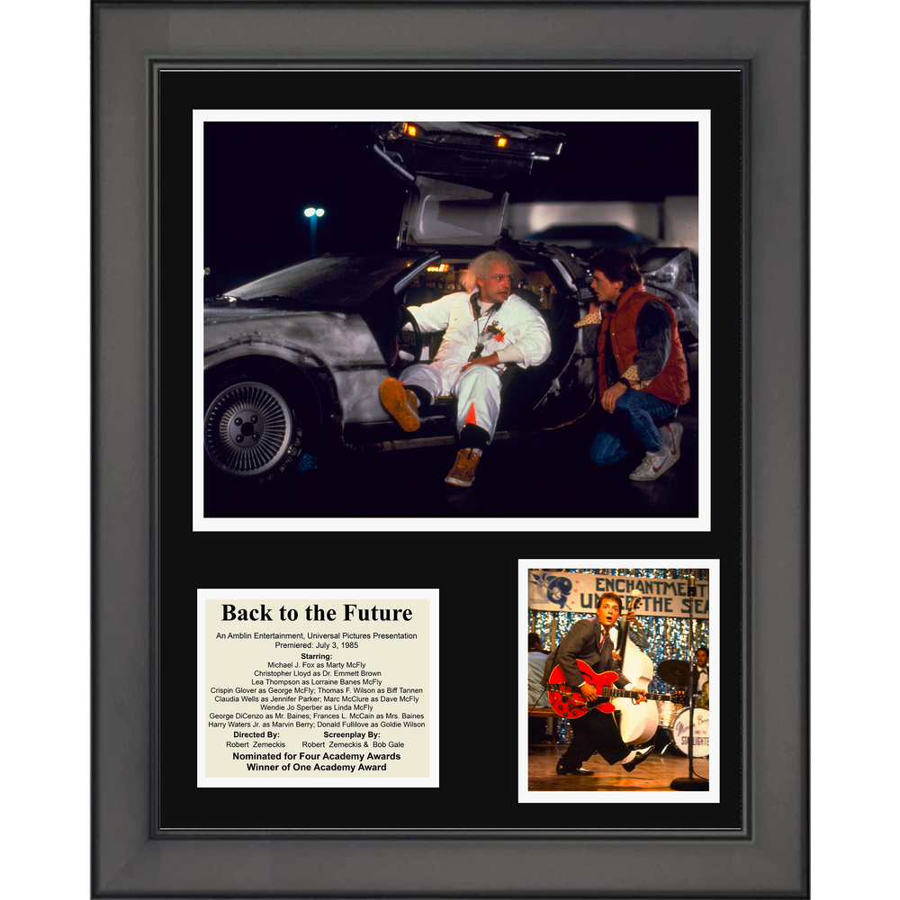 Framed Back to the Future 11"x14" Movie Three Photo Collage (ONLINE ORDER ONLY)