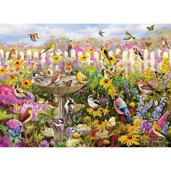 Backyard Bird Bath 1000 Piece Jigsaw Puzzle Cobble Hill (ONLINE ORDER ONLY)