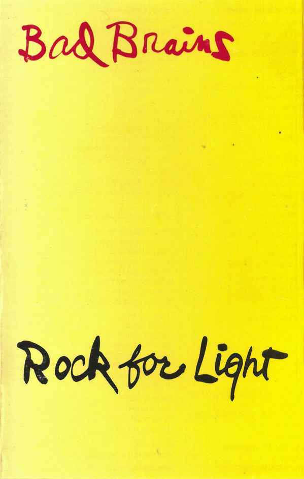 Bad Brains - Rock For Light (Yellow Cassette) [Cassette]