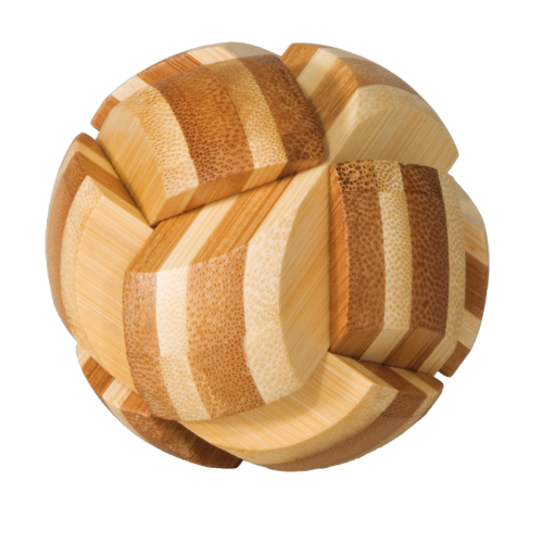 Ball 3D Bamboo Puzzle Fridolin (ONLINE ORDER ONLY)