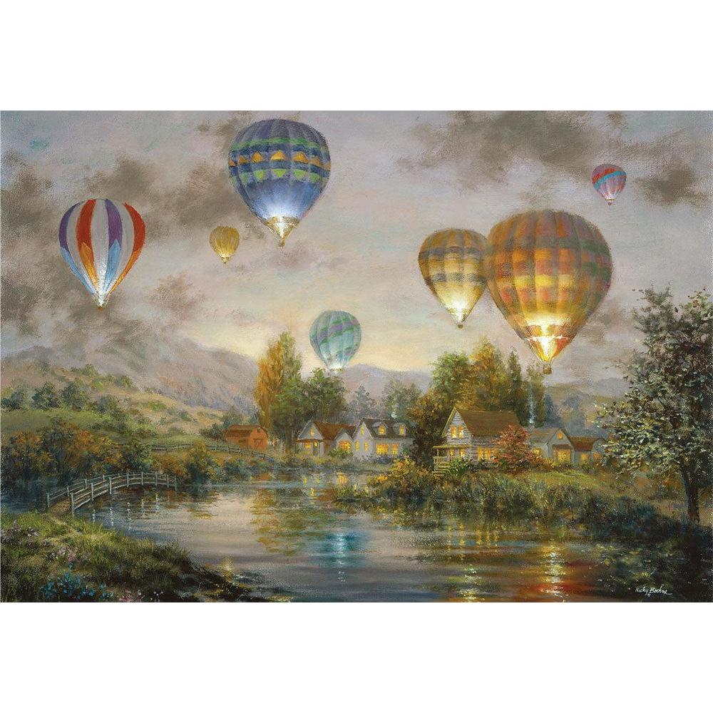 Balloon Glow 1000 Piece Soft Touch Jigsaw Puzzle Crown Point (ONLINE ORDER ONLY)