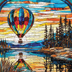 Balloon Reflections 500 Piece Jigsaw Puzzle Springbok (ONLINE ORDER ONLY)