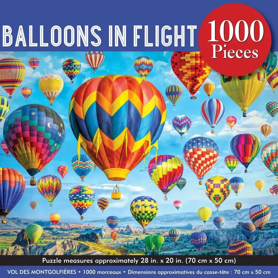 Balloons in Flight 1000 Piece Jigsaw Puzzle Peter Pauper (ONLINE ORDER ONLY)