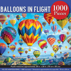 Balloons in Flight 1000 Piece Jigsaw Puzzle Peter Pauper (ONLINE ORDER ONLY)