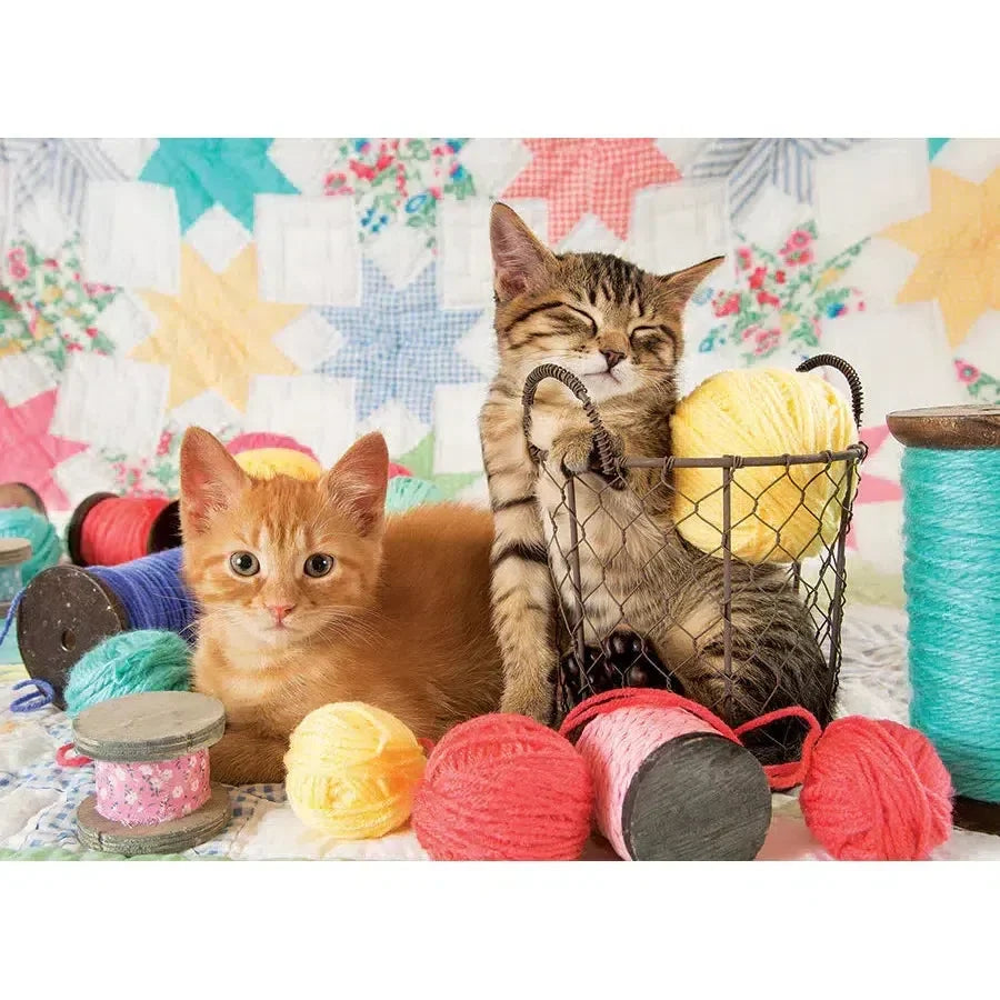 Balls of Fluff 1000 Piece Jigsaw Puzzle Cobble Hill