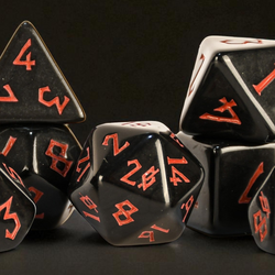 Banishment Acrylic Dice Set (ONLINE ORDER ONLY)