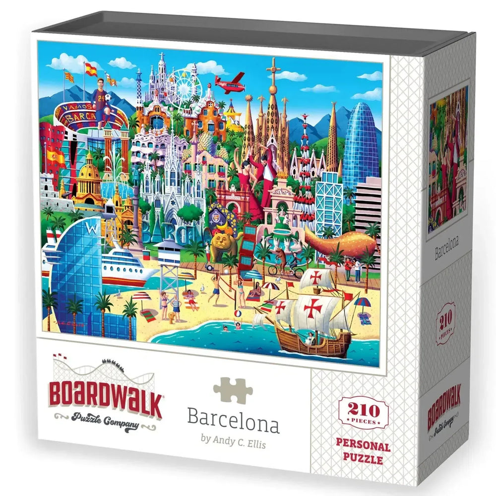 Barcelona 210 Piece Jigsaw Puzzle Boardwalk (ONLINE ORDER ONLY)