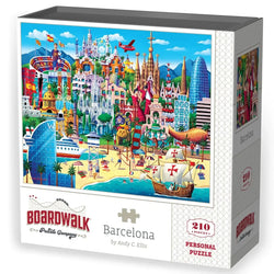 Barcelona 210 Piece Jigsaw Puzzle Boardwalk (ONLINE ORDER ONLY)