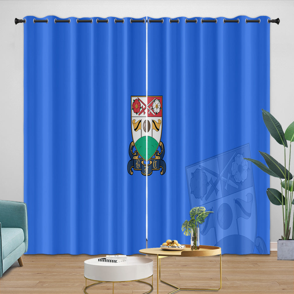 Barnet FC Curtains Blackout Window Drapes Room Decoration (Online Order Only)
