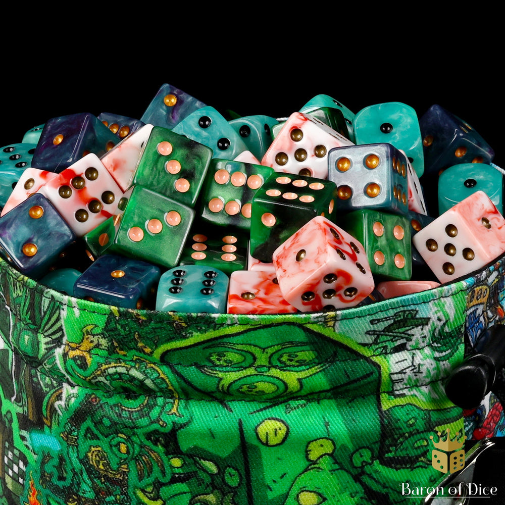 Baron Collage - Dice Bag (ONLINE ORDER ONLY)