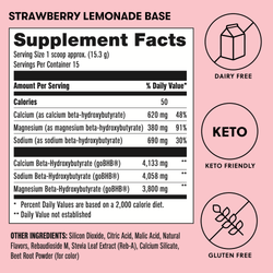 Base Ketones - Exogenous Ketones Drink Mix with goBHB®