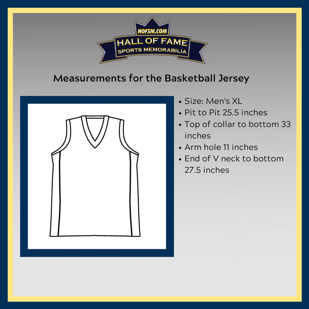 Facsimile Autographed Bernard King New York Blue Reprint Laser Auto Basketball Jersey Size Men's XL (ONLINE ORDER ONLY)