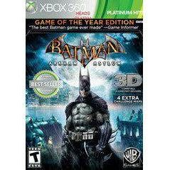 Batman: Arkham Asylum [Game Of The Year] - Xbox 360 - (Game Only) (Online Order Only)