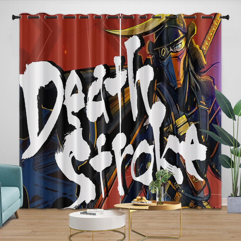 Batman Ninja Pattern Curtains Blackout Window Drapes (Online Order Only)