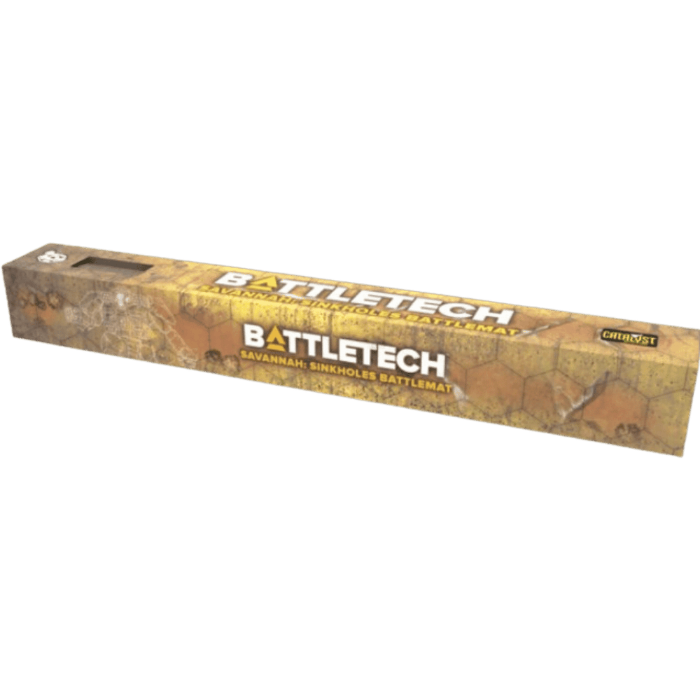 BattleTech: Battle Mat - Savannahs Sinkholes/Mountain Lake