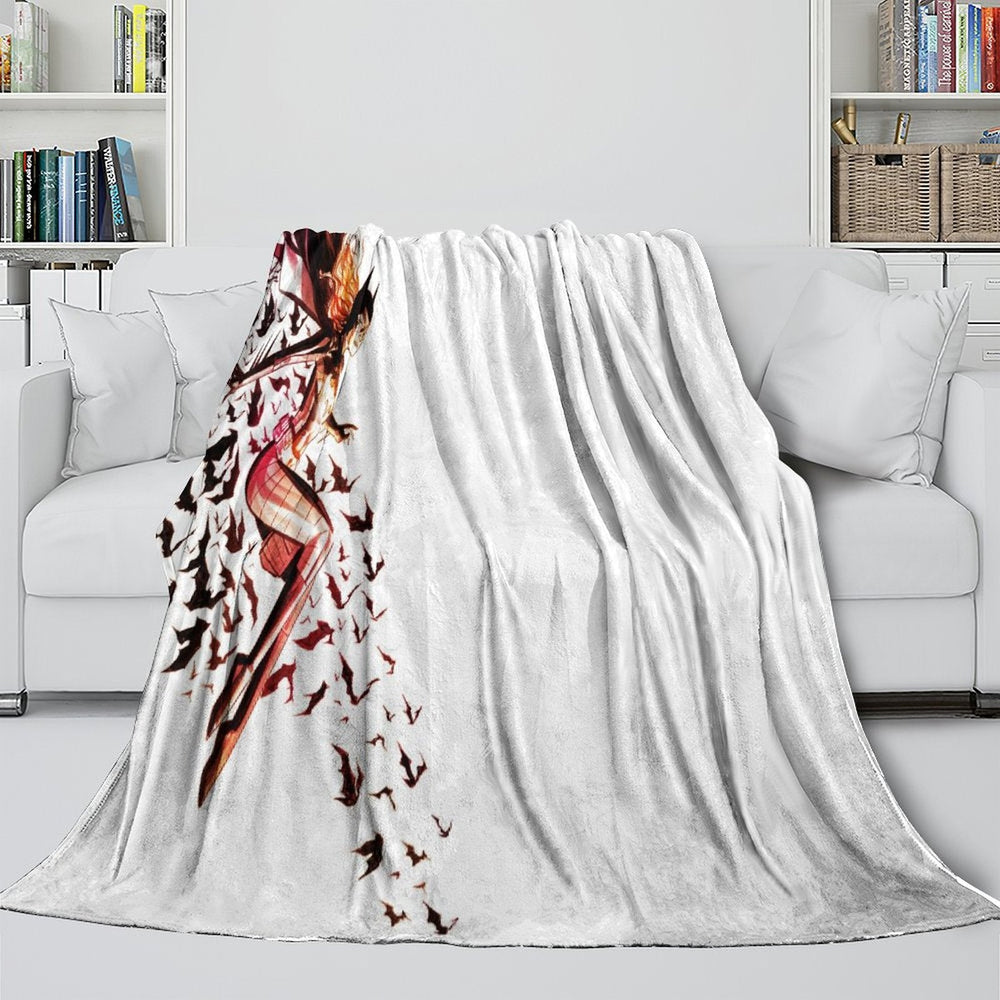 Batwoman Blanket Flannel Throw Kids Room Decoration (ONLINE ORDER ONLY)